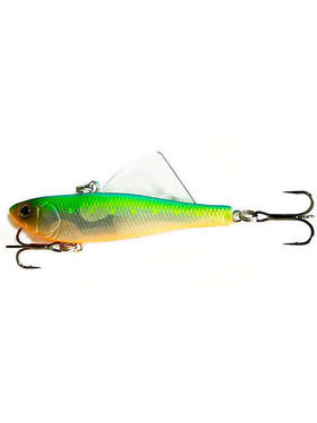 Виб Strike Pro Tornado Vibe 85 мм,  25, 6 гр,  S056C Blue Mat Transparent Milk