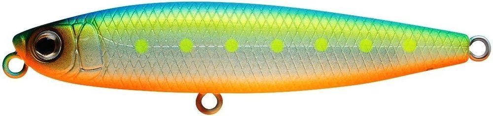 Воблер Стикбейт Strike Pro Scud Stick 70S (Slide Bait Heavy One 70),  70 мм,  16, 5 гр,  Загл. 0, 5м.-4, 0м.,  Тонущий,  цвет: S056C Blue Mat Transparent Milk,  (EG-245#S056C)
