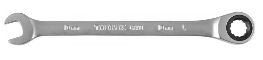 Ключ комбинированный трещоточный 10мм Thorvik CRW10