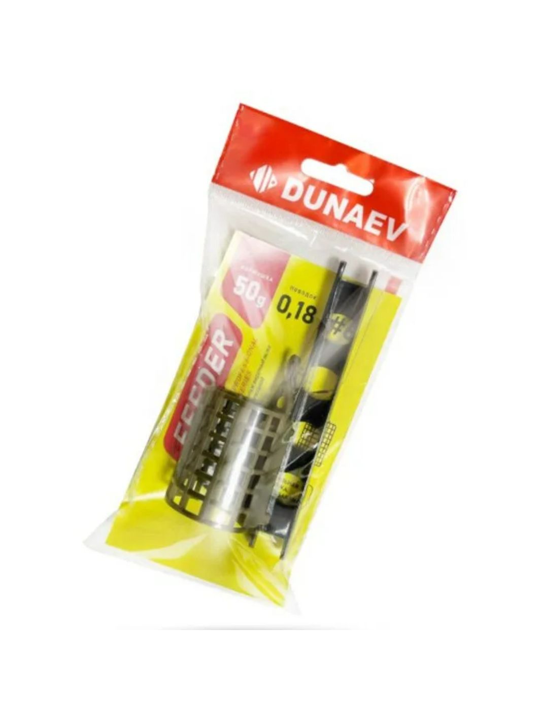 Монтаж фидерный Dunaev Inline Feeder Gum c кормушкой 50г
