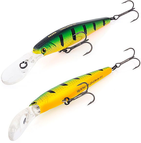 Воблер Akara Deep Zander 90F 12 гр. (3/7 oz 3, 5 in) A11