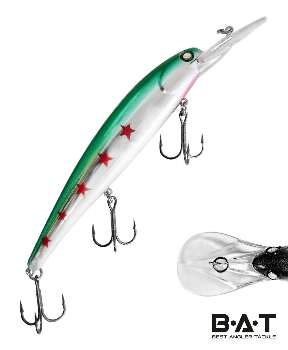 Воблер BAT Valet 120F BT100 (120mm; 20g; 5m Deep) # B103