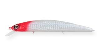 Воблер Минноу Strike Pro Montero 110SP,  110 мм,  13, 6 гр,  Загл. 0, 8м.-1, 6м.,  Нейтральный,  цвет: 022PPP-713 Redhead Silver,  (EG-190C-SP#022PPP-713)