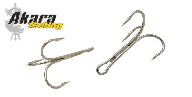 Крючок-тройник 5201 10/0 Sil