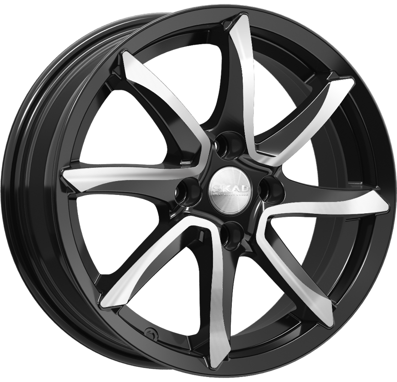 Диск л.Р15 6.0/4*100 СКАД ОСАКА d60.1 ЕТ50  алмаз3270605  КОМПЛЕКТ 4ШТ.