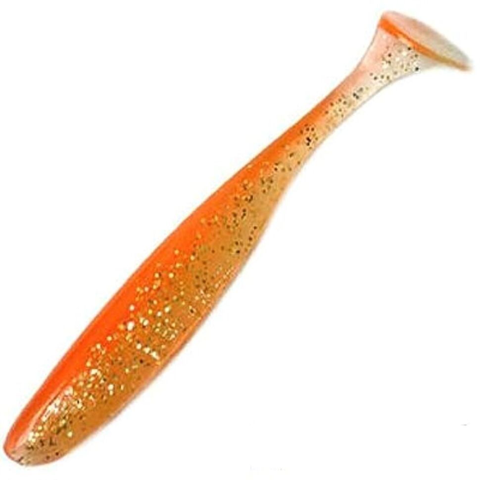 Приманка съедобная Keitech Easy Shiner 4" EA#06 Orange Flash