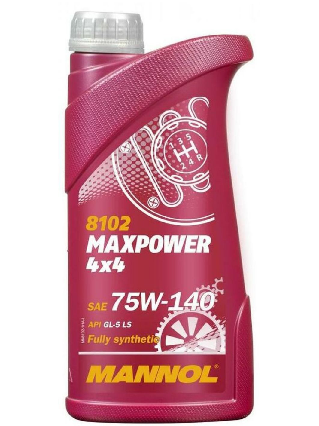 MANNOL Maxpower 75W140 GL-5 8102 1л синтетическое трансмиссионное масло