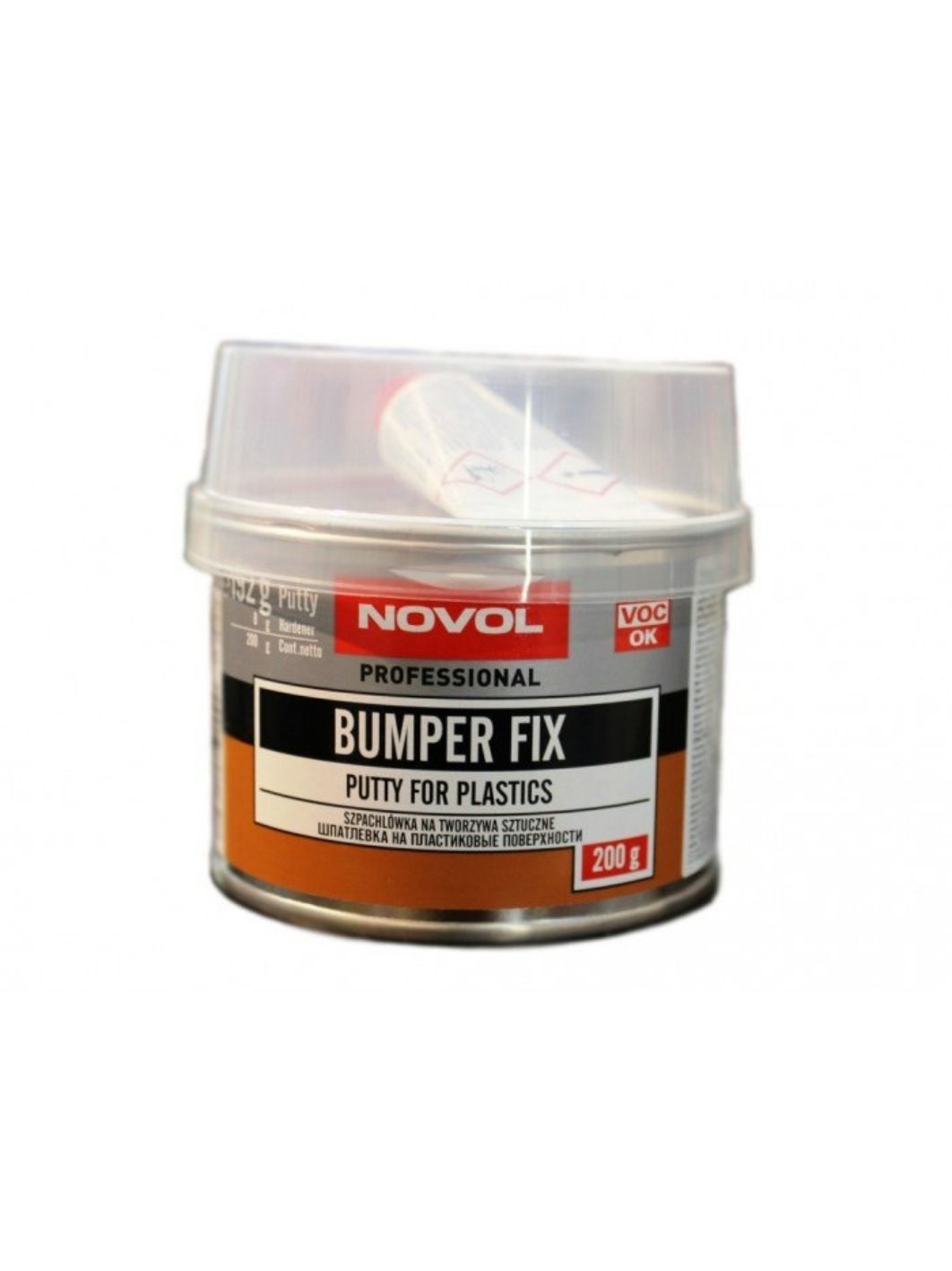 Шпатлевка NOVOL BUMPER-FIX 1170 200гр