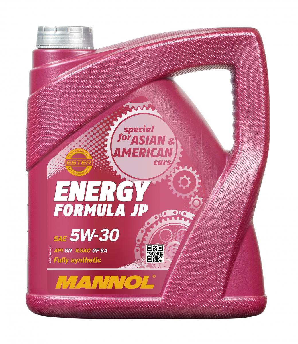 MANNOL Energy Formula JP 5W30 7914 4л синтетическое моторное масло