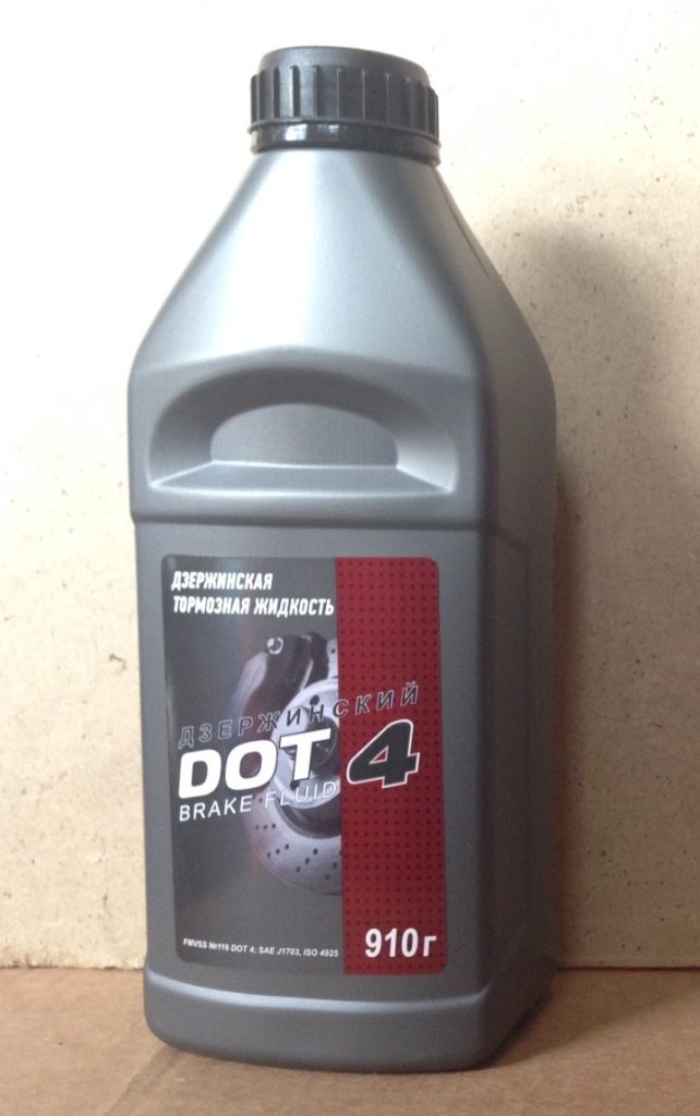 Тормозная жидкость ДЗЕРЖИНСКИЙ ДОТ-4 910гр