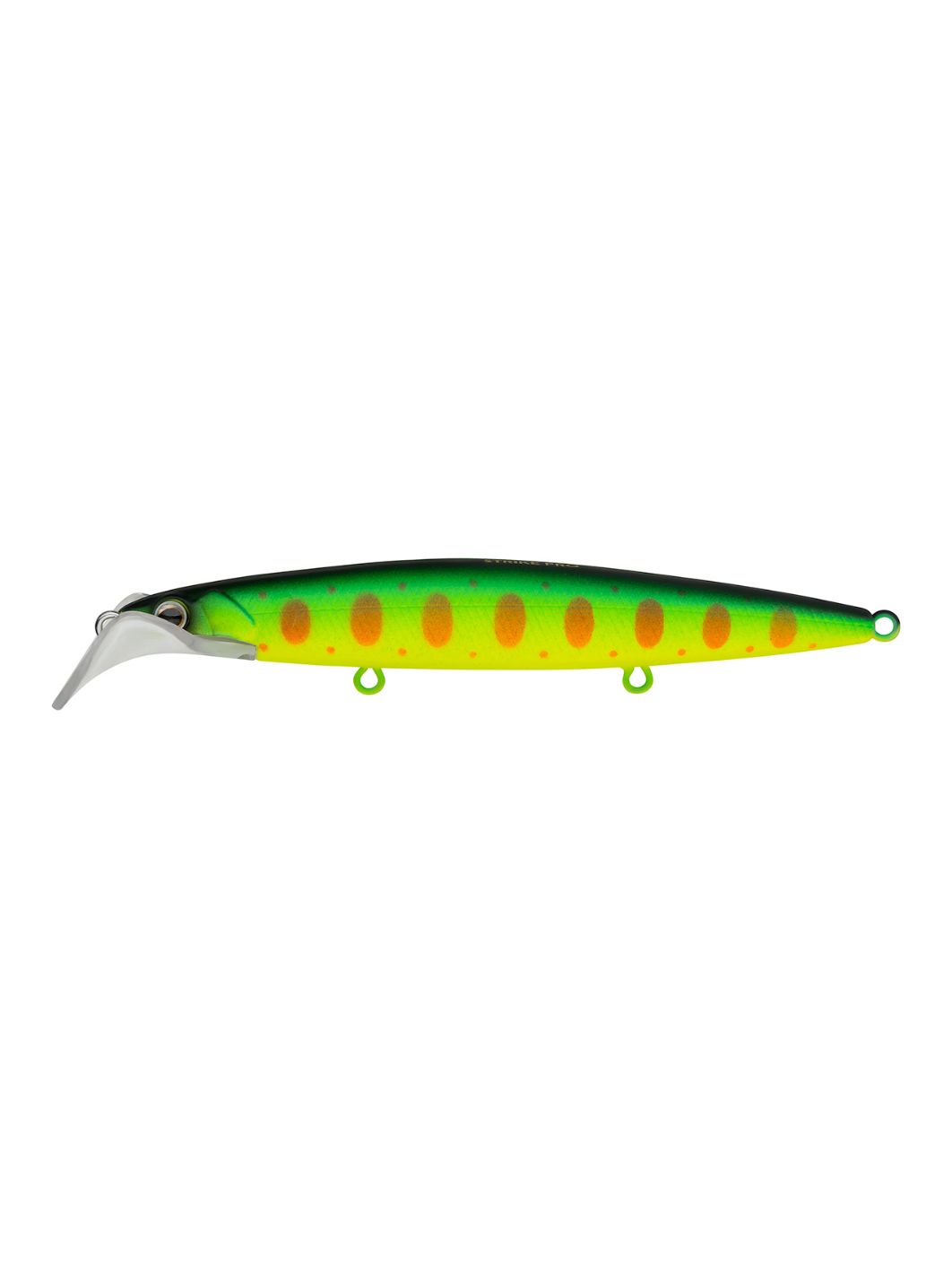 Воблер Минноу Strike Pro Scooter Minnow 110F,  110 мм,  11, 8 гр,  Загл. 1, 5м.-2, 5м.,  Плавающий,  цвет: A209S,  (EG-186F#A209S)