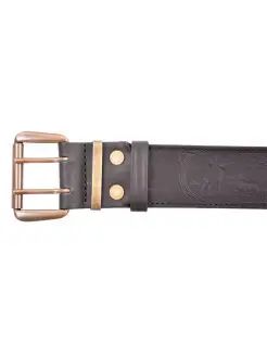 Ремень охотника брючный черный 50 мм №3