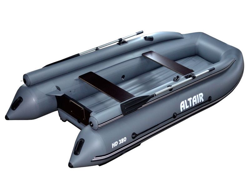 Лодка ALTAIR HD-380 ФБ серая