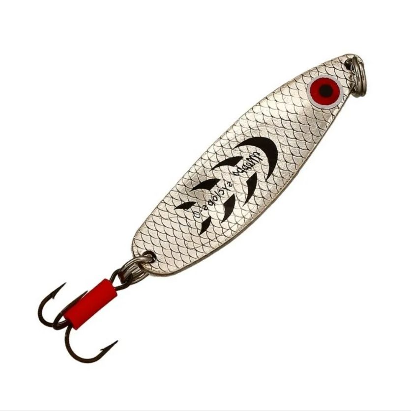 Блесна колеблющаяся Mepps SYCLOPS,  0,  Silver/Black