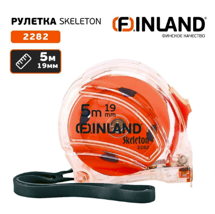 Рулетка 5м*19мм Skeleton FINLAND (2282)
