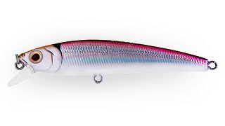Воблер Минноу Strike Pro Arc Minnow 105SP,  105 мм,  11, 5 гр,  Загл. 0, 6м.-1, 2м.,  Нейтральный,  цвет: A53 Silver Smelt UV,  (JL-092-SP#A53-EP)