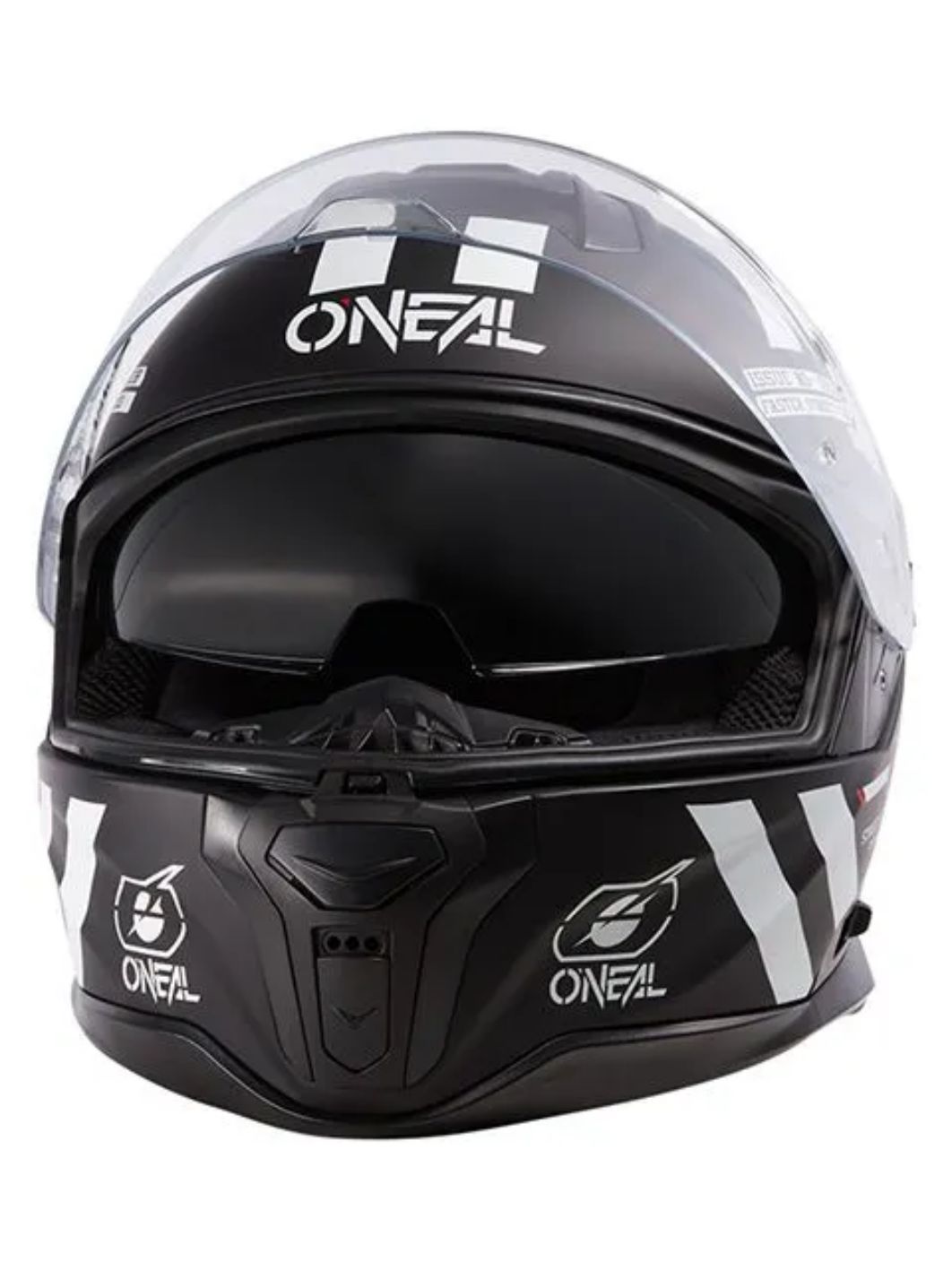 Шлем интеграл O’NEAL Challenger Warhawk V.25 черный/белый XL