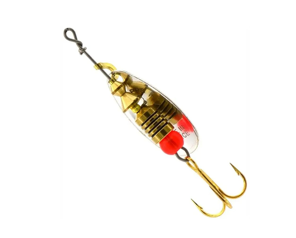 Блесна вращающаяся Mepps "Black FURY 2 /4, 5гр/ Silver/Yellow