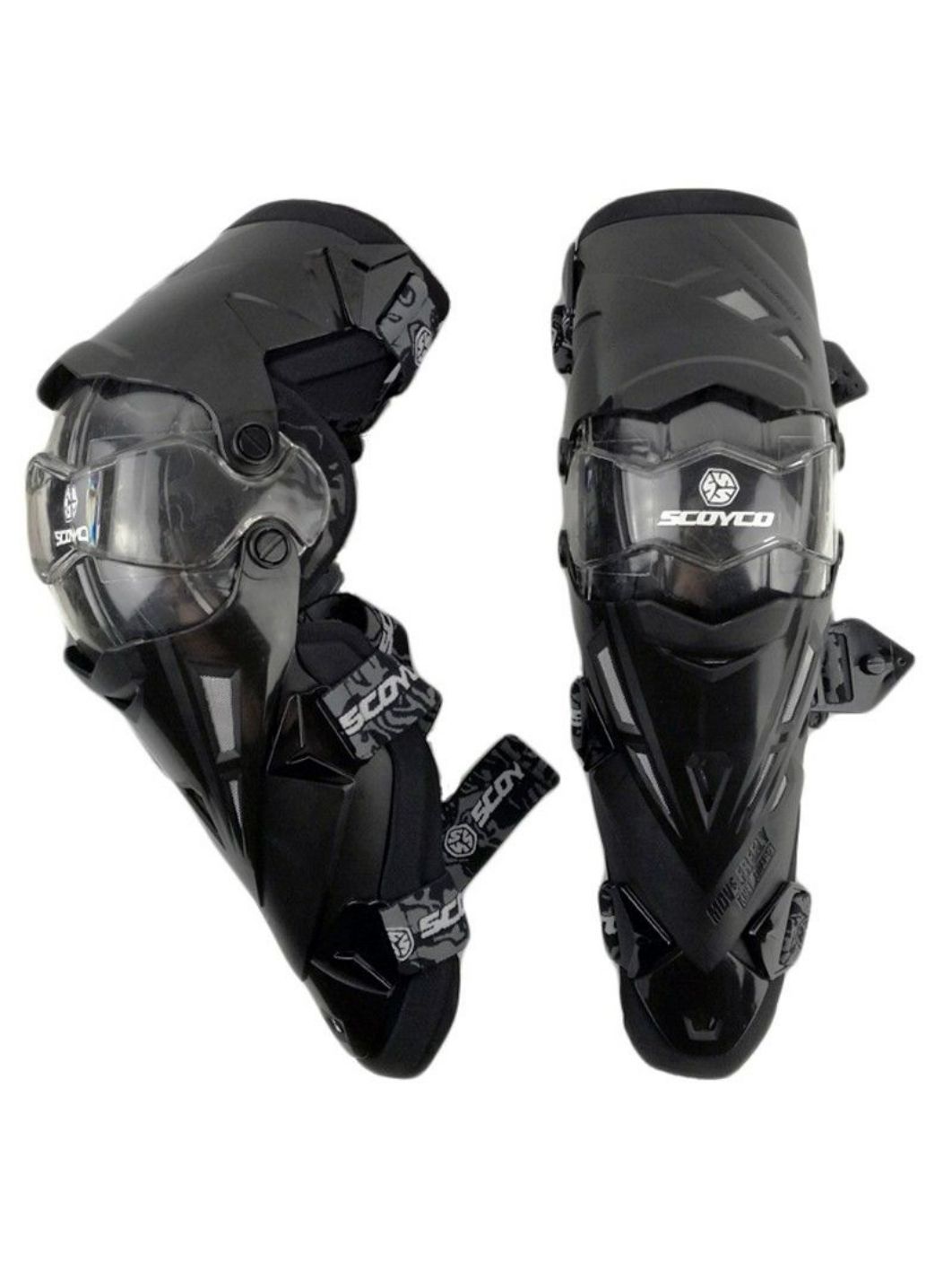 Наколенники шарнирные Scoyco K12 черные