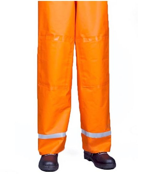 костюм рыболовный рокон фишерман, 48-50, 182-188, оранж (пвх 500 г/м, 10 000 мм вод.ст.) м