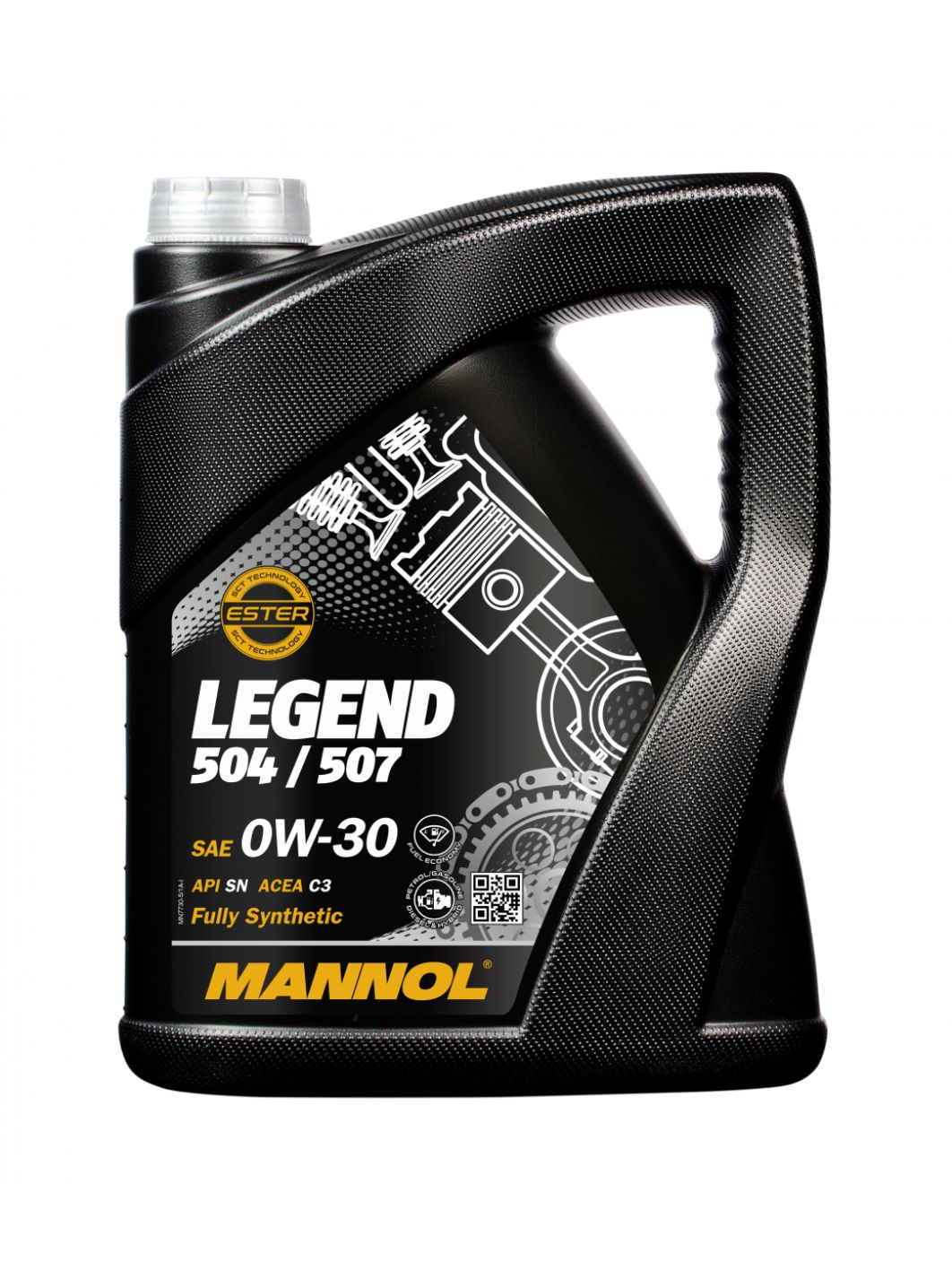 MANNOL Legend 504/507 0W30 7730 5л синтетическое моторное масло