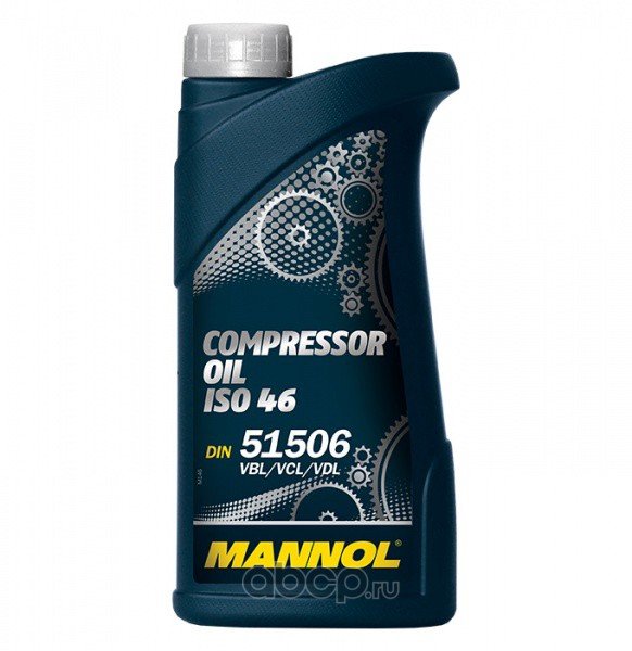 MANNOL Compressor Oil ISO 46 2901 1л компрессорное масло