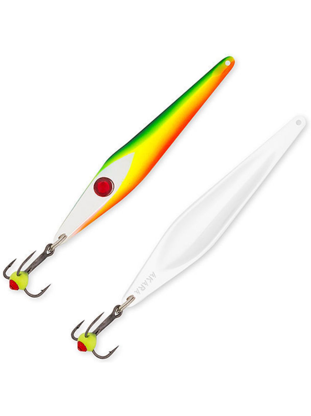 Блесна зимняя Akara Ice Kampela 75 9 гр. 27-Sil/Sil