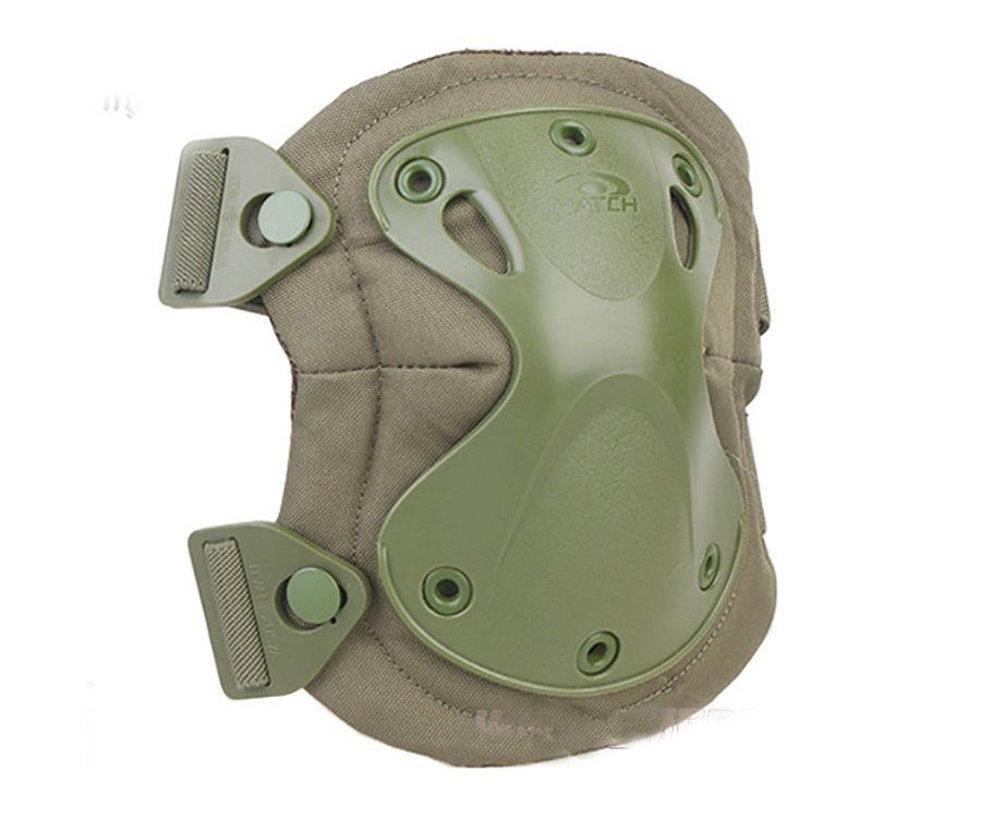 Ком-к Налокотник+Наколенник съемный тактический Блок-Х (хаки)