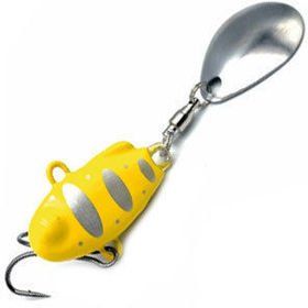 Тейл-спиннер ТС-1 15г. #07 Желтый-Серебро