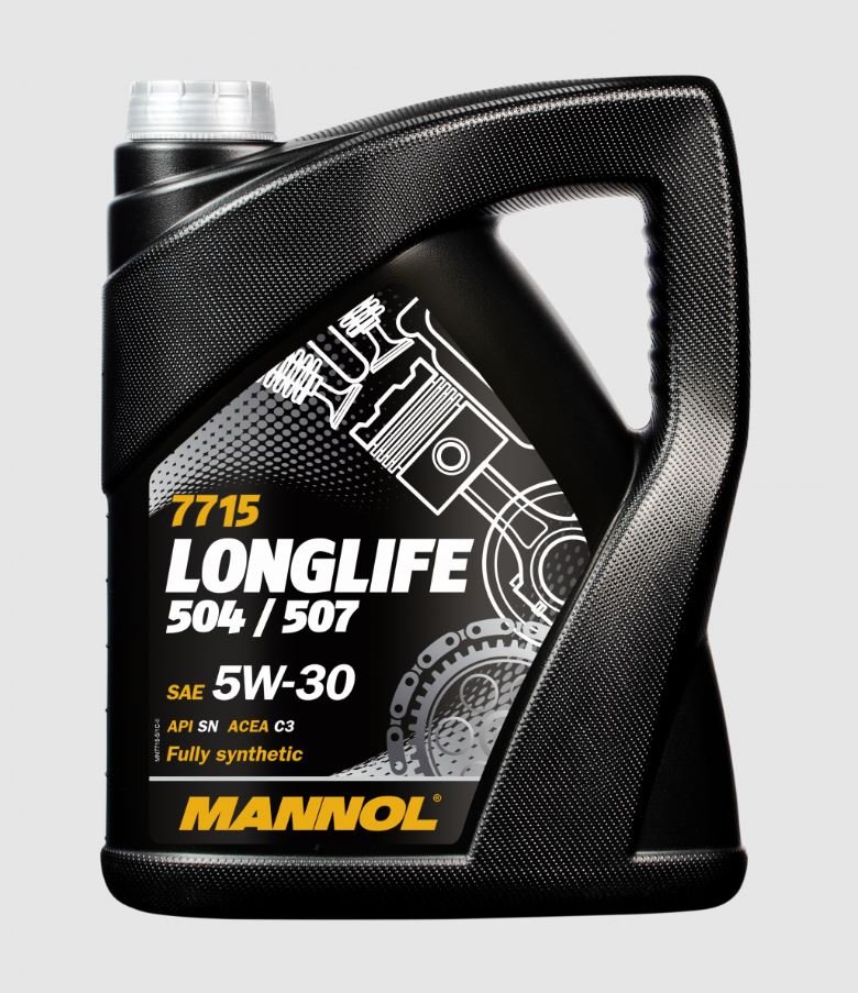 MANNOL Longlife 504/507 5W30 7715 4л синтетическое моторное масло