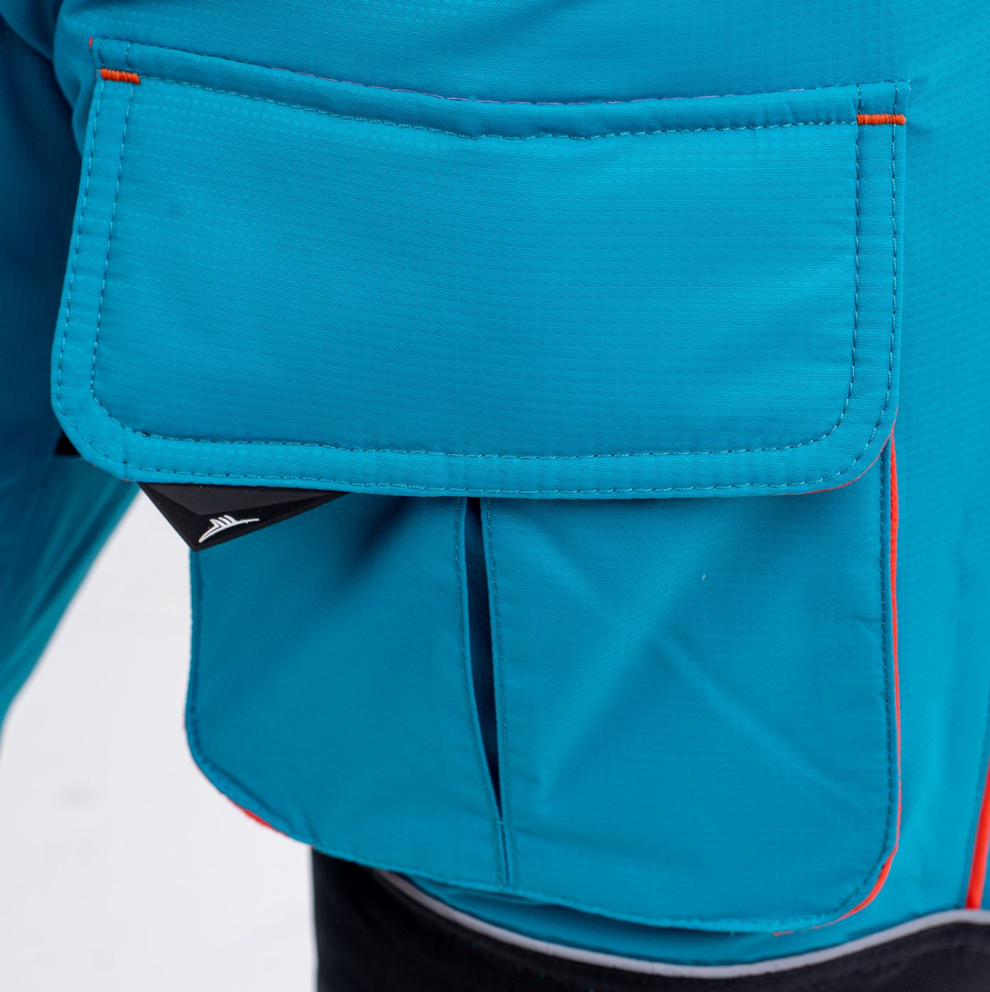 костюм женский для рыбалки grayling камчатка, зимний, бирюзово-оранжевый (р-р 44-46 рост 170-176) м