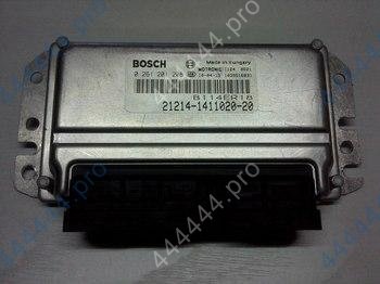 блок управления инжектором bosch 21214 м7.9.7 (1.7л 8кл) евро-3  21214-1411020-20