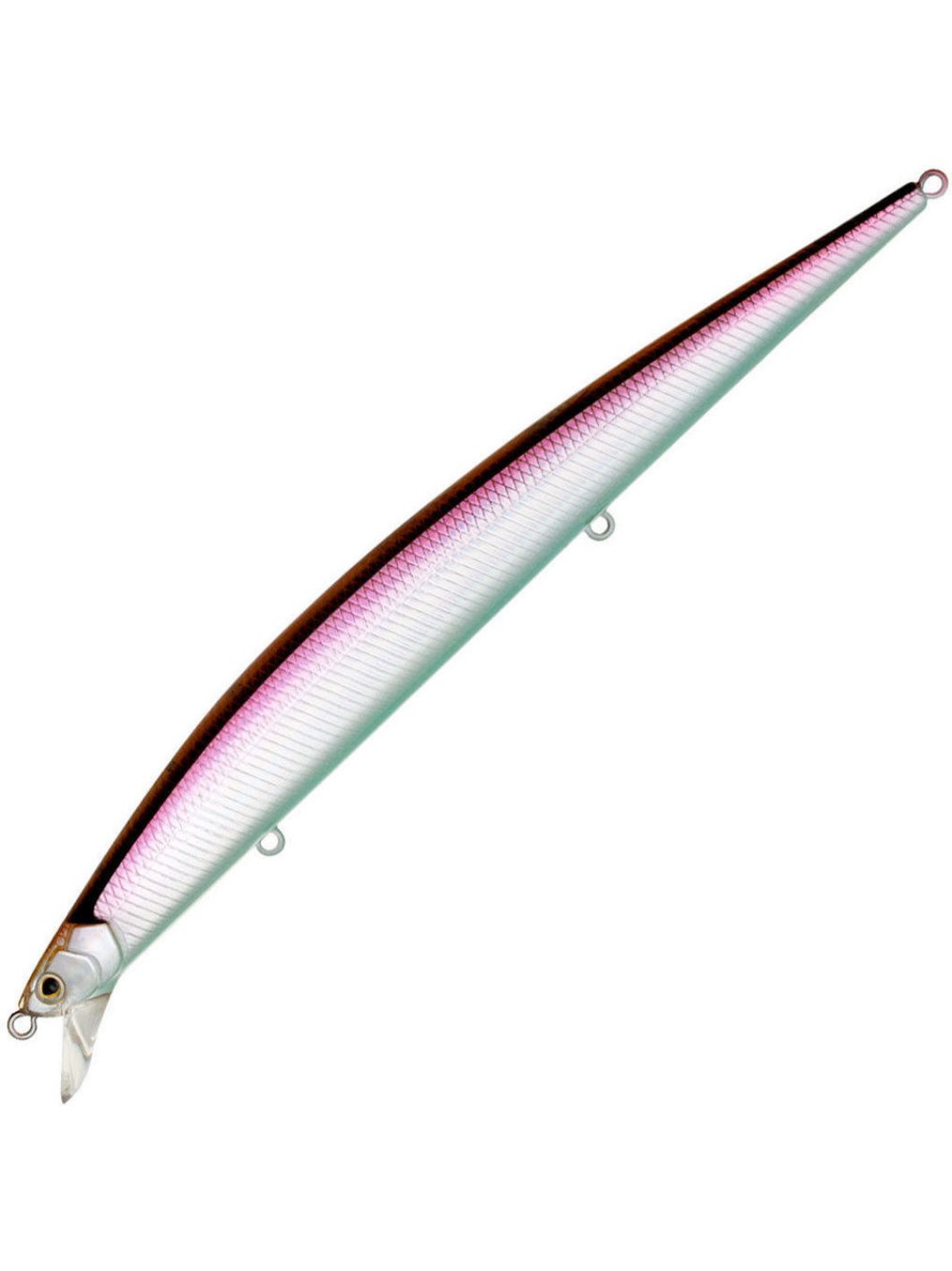 Воблер Минноу Strike Pro Koffana 175F,  175 мм,  27, 4 гр,  Загл. 0, 5м.-1, 5м.,  Плавающий,  цвет: A53T-EP Silver Smelt UV,  (EG-145B-F#A53T-EP)