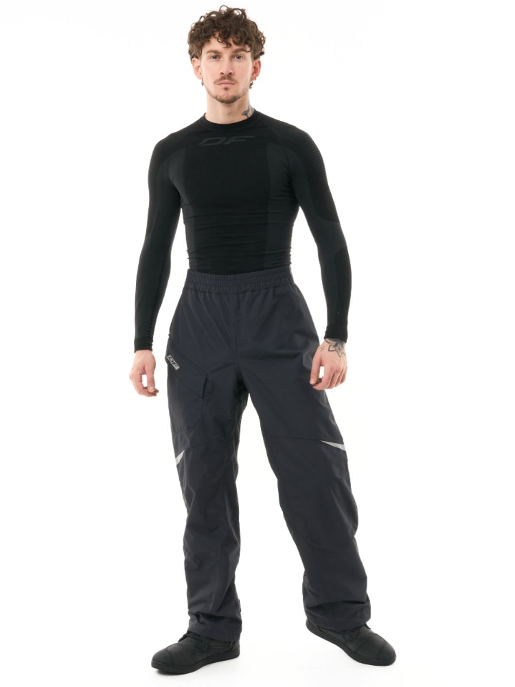 Штаны - дождевик DRAGONFLY EVO MAN BLACK (мембрана 20000/20000) 400123-25-300 S