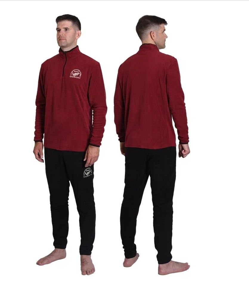 Микрофлисовый комплект Alaskan Kenai бордо р-р XL м