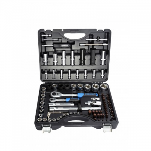 набор инструмента 94+6предметов.1/4",1/2"(6гр.) forsage f-4941-5 premium