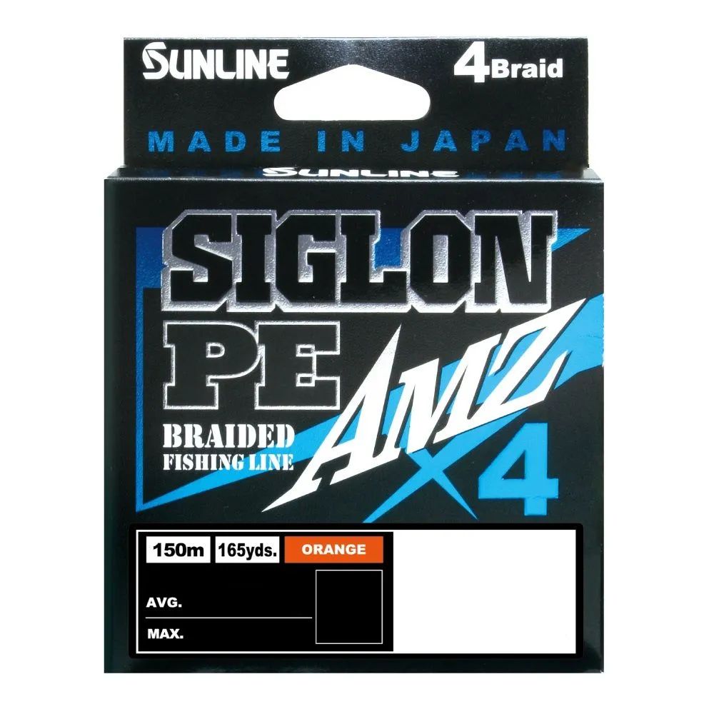Шнур Sunline SIGLON PEx4 AMZ 150M(OR) #0.5/6LB