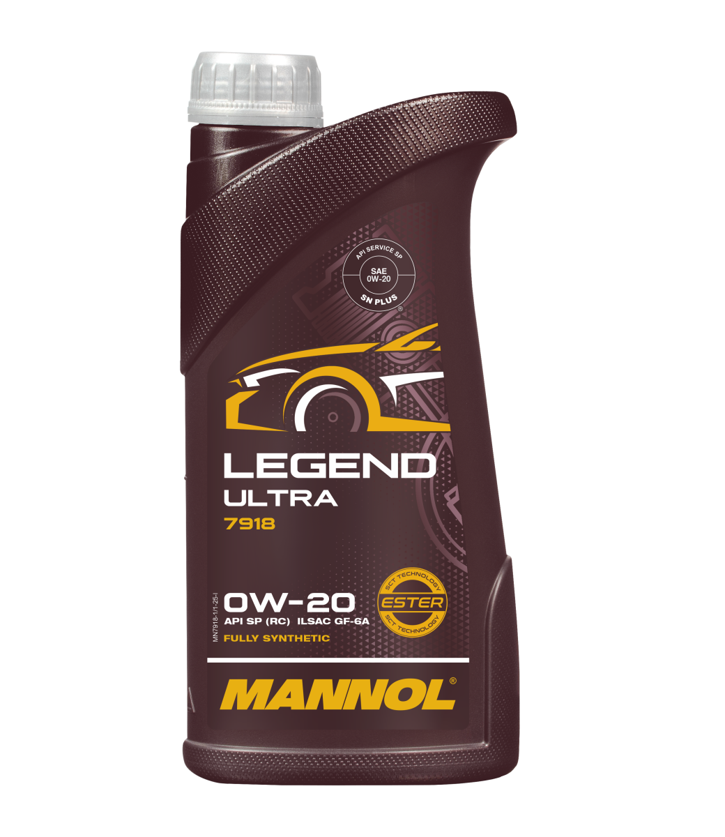 MANNOL Legend Ultra 0W20 7918 1л синтетическое моторное масло