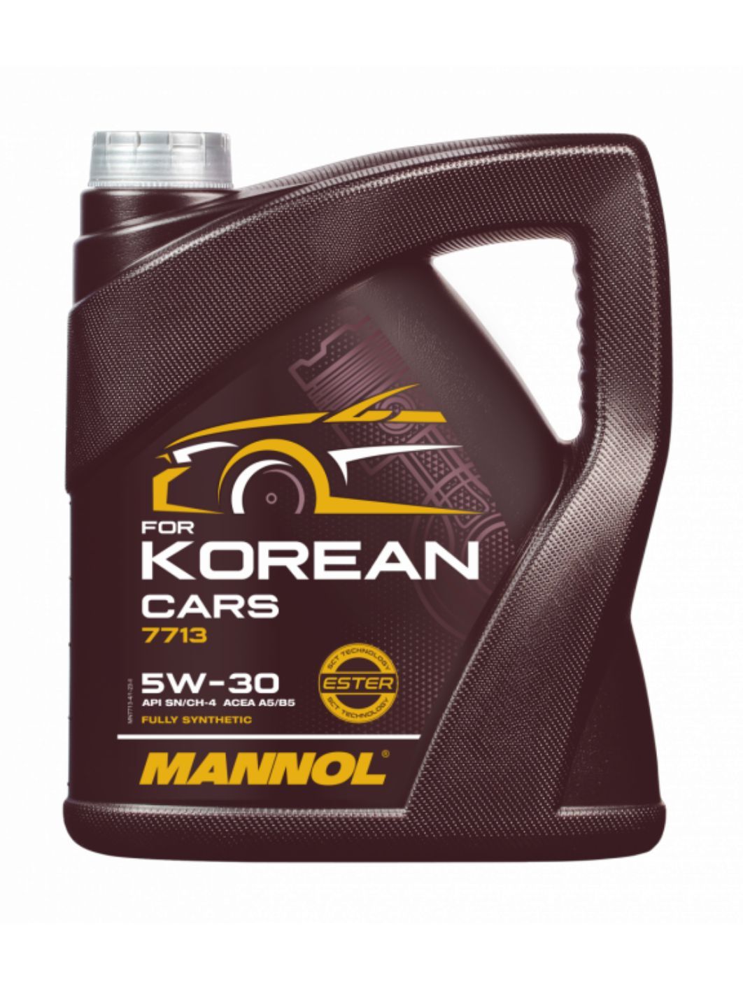 MANNOL for Korean Cars 5W30 7713 4л синтетическое моторное масло