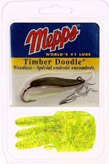 Блесна колебл. MEPPS "TIMBER Doodle" 1 Black