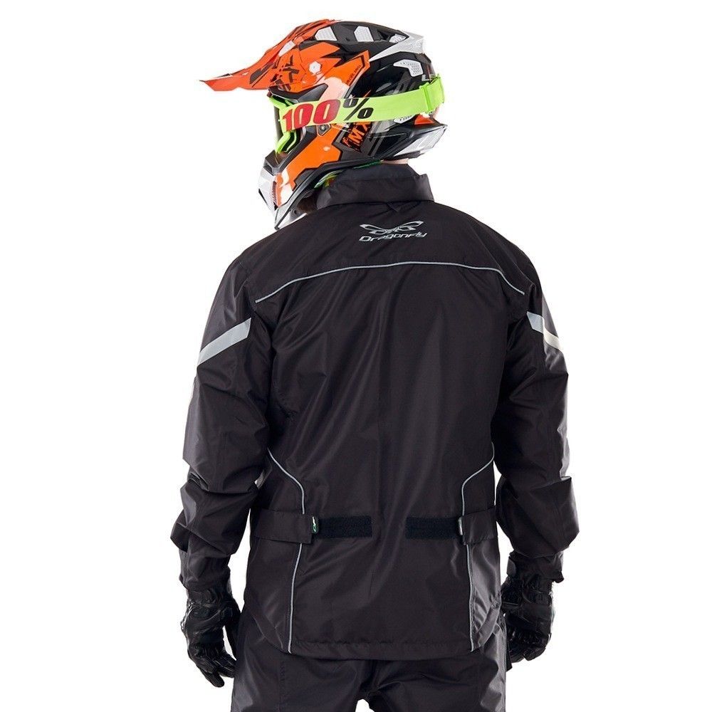 Куртка - дождевик DRAGONFLY EVO BLACK (мембрана 10000/8000) S