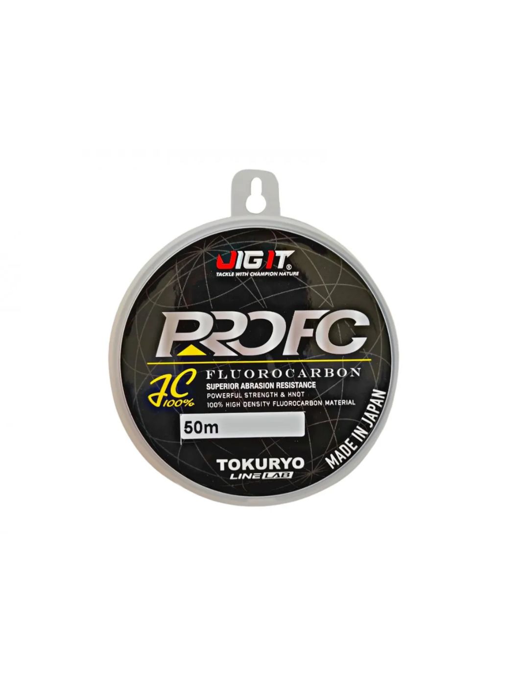 Леска флюорокарбон Jig It x Tokuryo Fluocarbon Pro FC 0, 685mm 50 m 