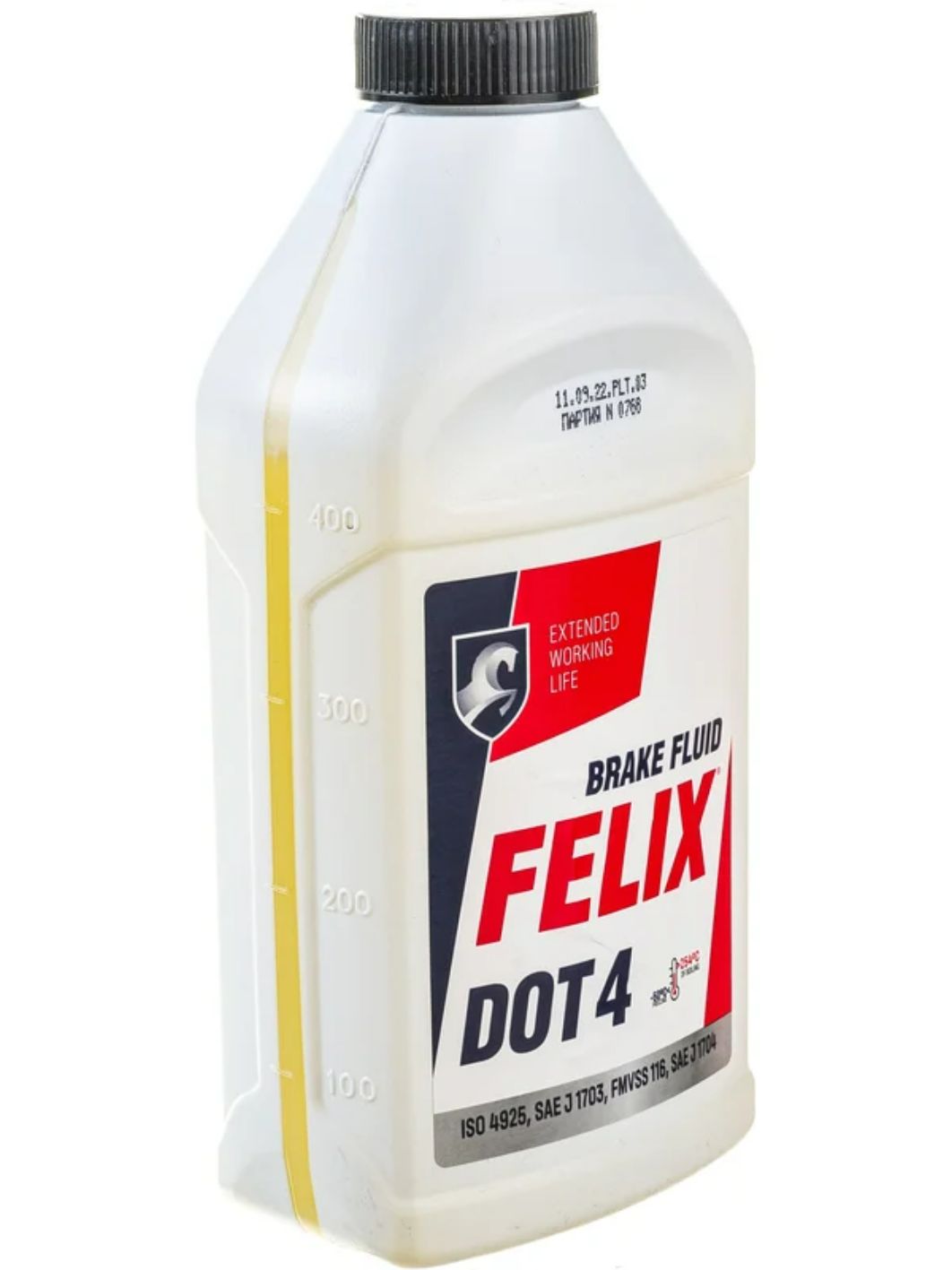 Тормозная жидкость FELIX ДОТ-4 455гр