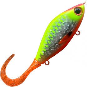 Воблер Джеркбейт Strike Pro Guppie Jr,  110 мм,  70 гр,  Загл. 0, 5м.-3, 0м.,  Тонущий,  цвет: A277G Transparent Sunrise,  (EG-208A#A277G)