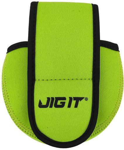 Чехол JIG IT неопреновый для катушки,  зеленый