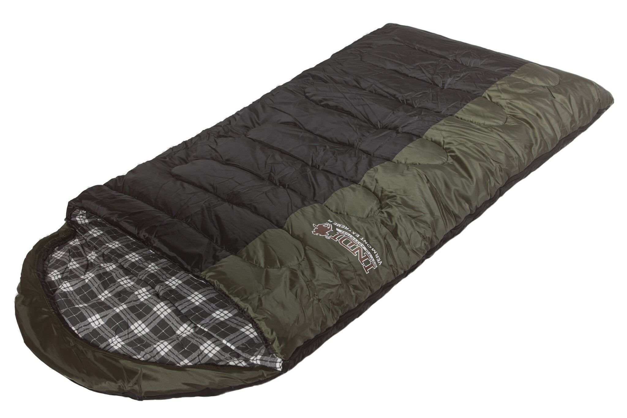 Спальный мешок VERMONT EXTREME L-zip от -27 С (с подголовником 230x90см)