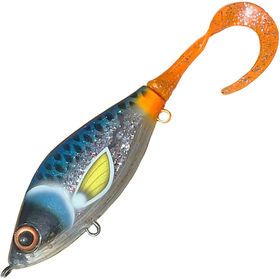 Воблер Джеркбейт Strike Pro Guppie Jr,  110 мм,  70 гр,  Загл. 0, 5м.-3, 0м.,  Тонущий,  цвет: A272G Transparent Blue,  (EG-208A#A272G)