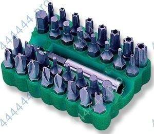 набор бит "секреток" 33пр. 1/4" пласт. держатель  jonnesway s29h2133s