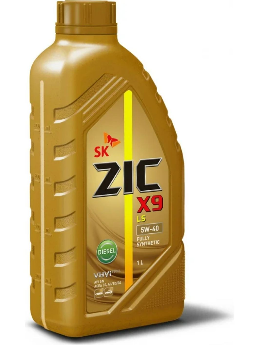 ZIC X9 LS DIESEL 5W40 1L синтетическое моторное масло