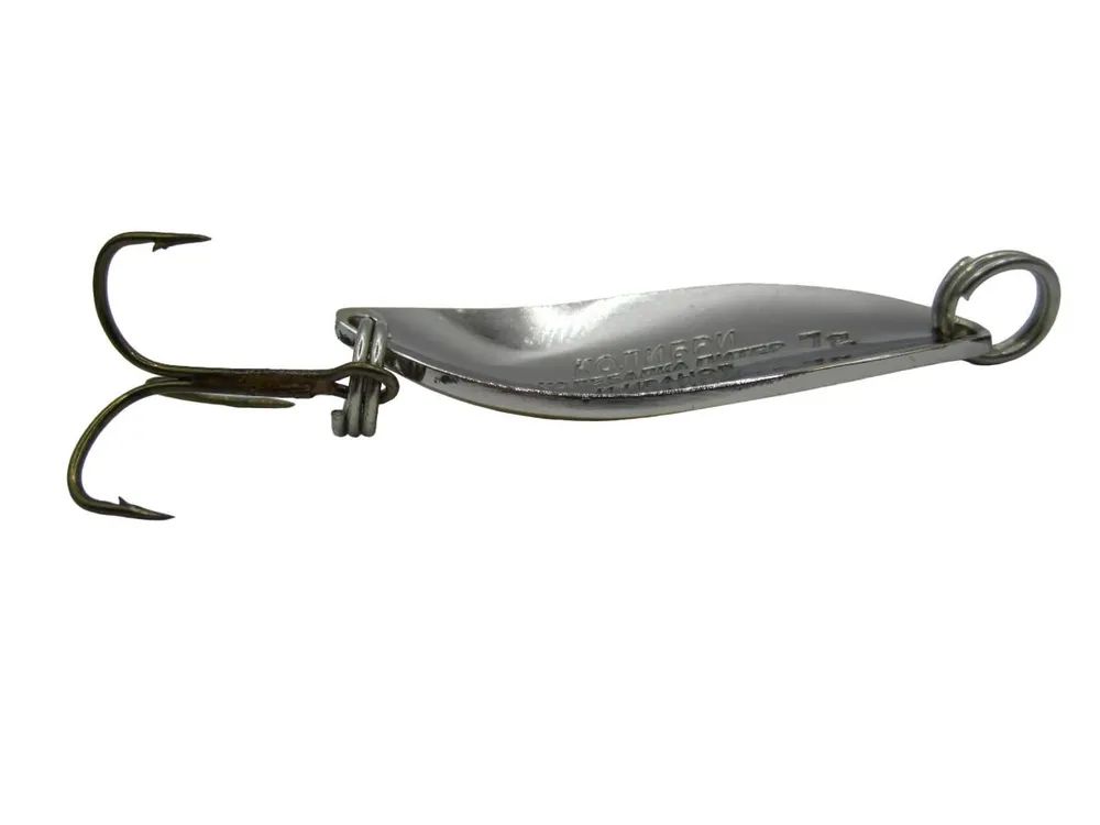 Блесна Колибри  7 гр жел/белая